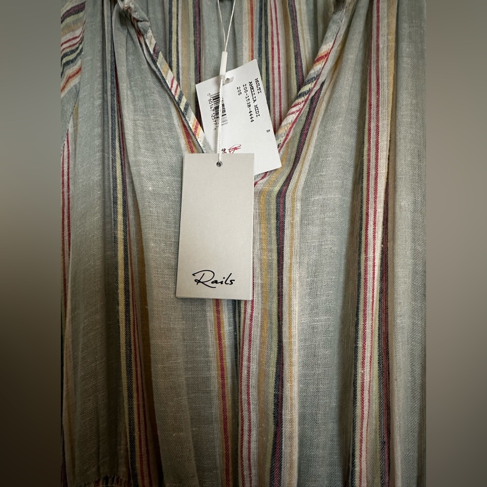 Rails Amelia midi dress small NWT